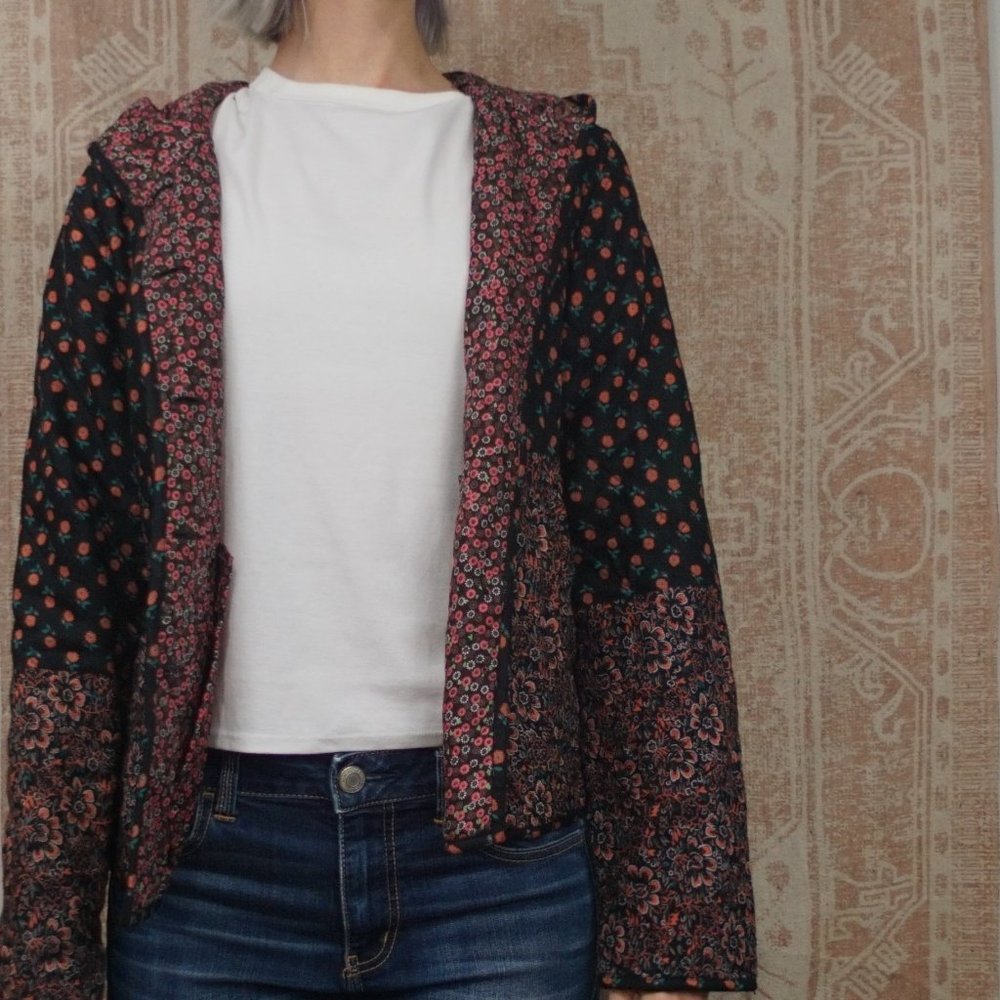 3 for 40⭐ Like free people Quilted Jacket with Hood